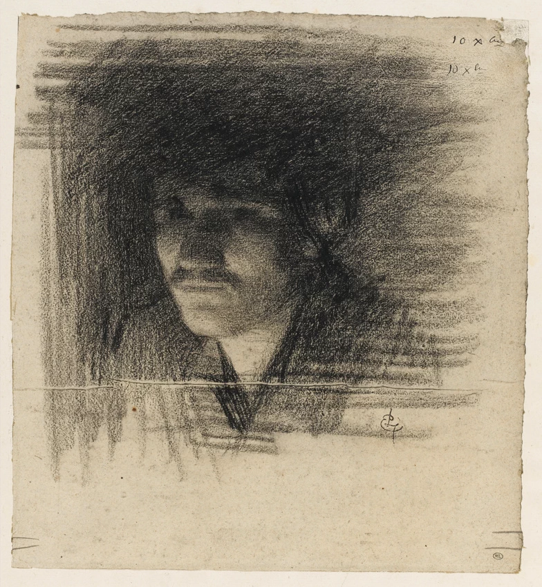 Uomo, visto dal busto, studio per la Concert Colonne - musées d'Orsay, Parigi